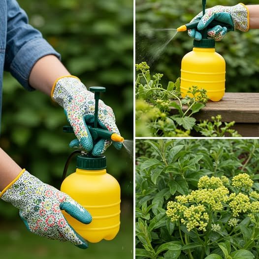 DIY Insect Repellent Spray Effective Against Sooty Mold, Aphids, and Scale Insects
