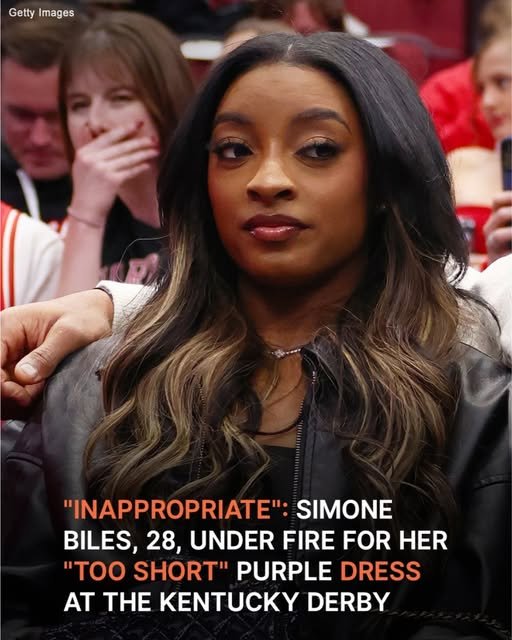 Simone Biles Attends Kentucky Derby, Causing a Stir over Her Outfit